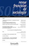 Revue française de sociologie 62-3/4